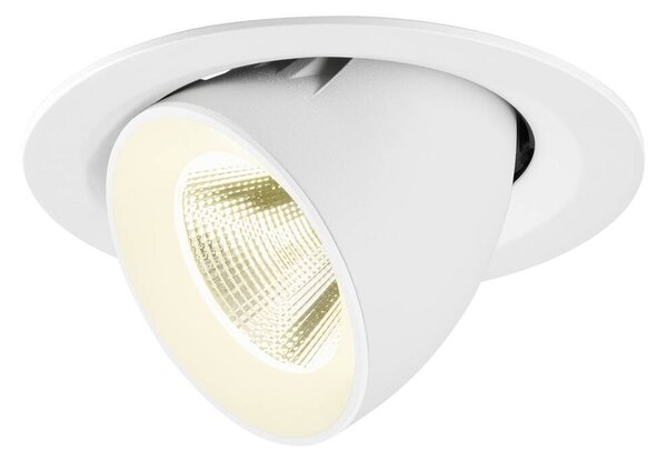 LA 1009587 NUMINOS® GIMBLE M Stropní vestavné svítidlo, 4000 K, 20°, bílá - BIG WHITE (SLV)