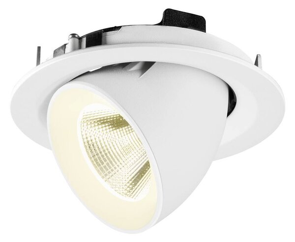 LA 1009587 NUMINOS® GIMBLE M Stropní vestavné svítidlo, 4000 K, 20°, bílá - BIG WHITE (SLV)