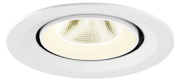 LA 1009587 NUMINOS® GIMBLE M Stropní vestavné svítidlo, 4000 K, 20°, bílá - BIG WHITE (SLV)