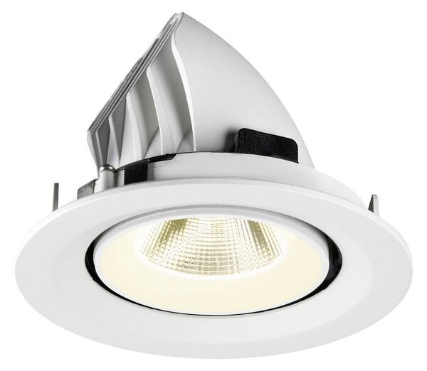 LA 1009587 NUMINOS® GIMBLE M Stropní vestavné svítidlo, 4000 K, 20°, bílá - BIG WHITE (SLV)