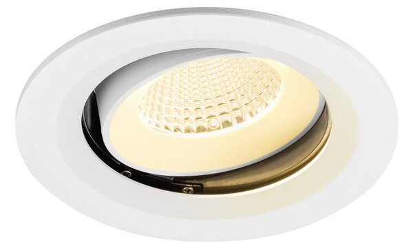 LA 1009680 NUMINOS® MOVE M Stropní vestavné svítidlo, 3000 K, 40°, IP20, kulaté, bílé - BIG WHITE (SLV)