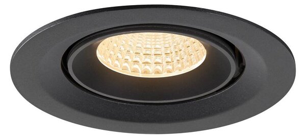 LA 1009547 NUMINOS® GIMBLE M Stropní vestavné svítidlo, 2700 K, 55°, černé - BIG WHITE (SLV)