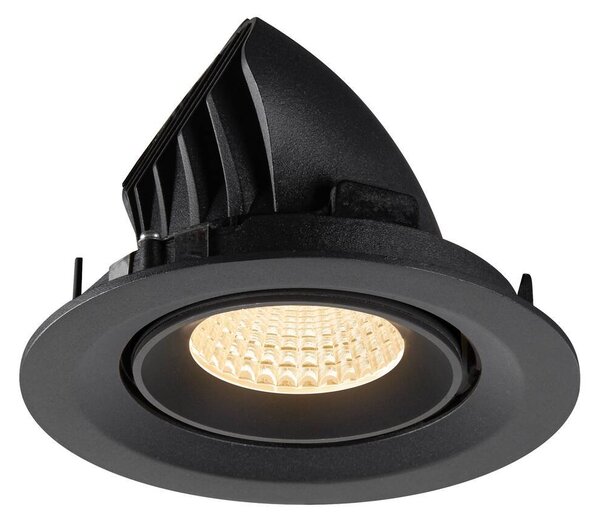 LA 1009547 NUMINOS® GIMBLE M Stropní vestavné svítidlo, 2700 K, 55°, černé - BIG WHITE (SLV)