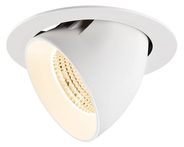 LA 1009880 NUMINOS® GIMBLE XL Stropní vestavné světlo, 2700 K, 55°, bílé - BIG WHITE (SLV)