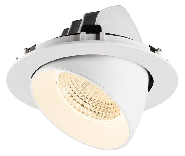 LA 1009880 NUMINOS® GIMBLE XL Stropní vestavné světlo, 2700 K, 55°, bílé - BIG WHITE (SLV)