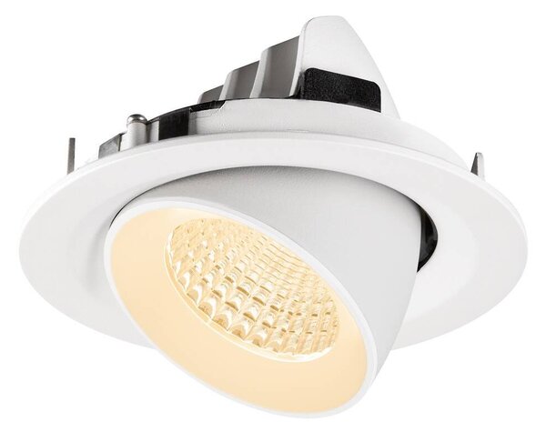 LA 1009557 NUMINOS® GIMBLE M Stropní vestavné svítidlo, 2700 K, 55°, bílé - BIG WHITE (SLV)