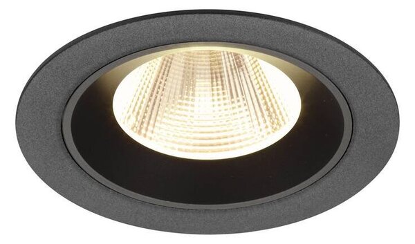 LA 1009613 NUMINOS® M Stropní vestavné svítidlo, 3000 K, 20°, IP20, kulaté, černé - BIG WHITE (SLV)