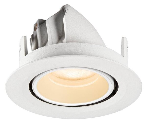 LA 1010042 NUMINOS® GIMBLE XS Stropní vestavné svítidlo, 2700 K, 55°, IP20, kulaté, bílé - BIG WHITE (SLV)