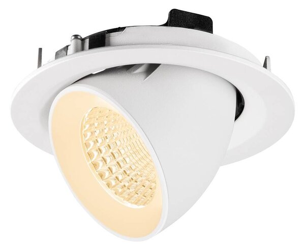 LA 1009557 NUMINOS® GIMBLE M Stropní vestavné svítidlo, 2700 K, 55°, bílé - BIG WHITE (SLV)
