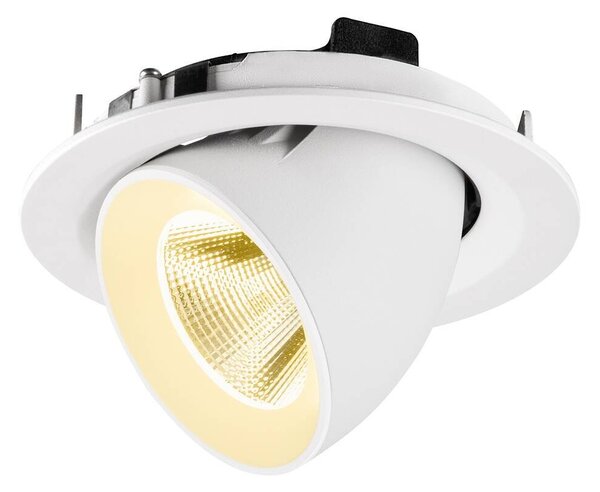 LA 1009569 NUMINOS® GIMBLE M Stropní vestavné svítidlo, 3000 K, 20°, bílá - BIG WHITE (SLV)