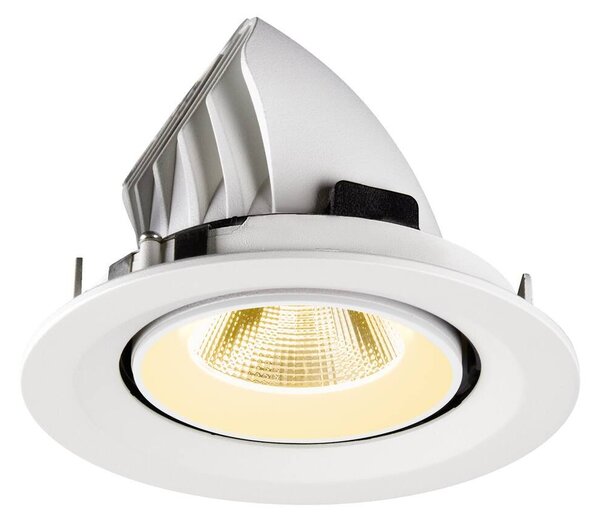 LA 1009569 NUMINOS® GIMBLE M Stropní vestavné svítidlo, 3000 K, 20°, bílá - BIG WHITE (SLV)