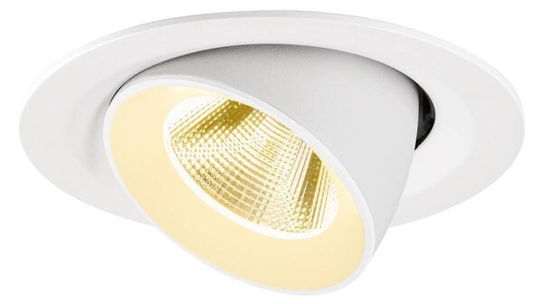 LA 1009569 NUMINOS® GIMBLE M Stropní vestavné svítidlo, 3000 K, 20°, bílá - BIG WHITE (SLV)