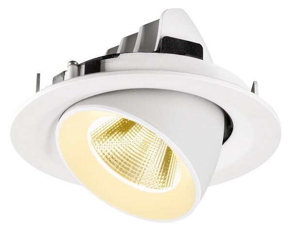 LA 1009569 NUMINOS® GIMBLE M Stropní vestavné svítidlo, 3000 K, 20°, bílá - BIG WHITE (SLV)