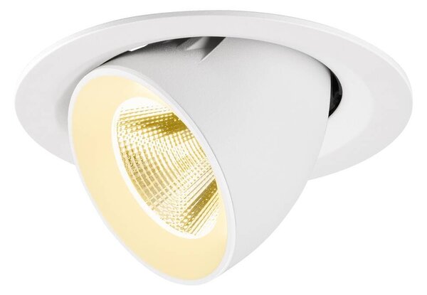 LA 1009569 NUMINOS® GIMBLE M Stropní vestavné svítidlo, 3000 K, 20°, bílá - BIG WHITE (SLV)