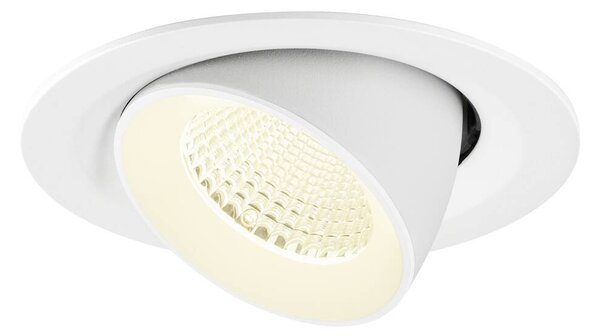 LA 1009590 NUMINOS® GIMBLE M Stropní vestavné svítidlo, 4000 K, 40°, bílá - BIG WHITE (SLV)
