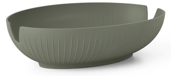 Kähler Design Ošatka na pečivo Hammershøi - Olive Green KD466