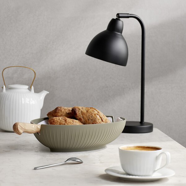 Kähler Design Porcelánový šálek s podšálkem Hammershøi - 250 ml KD494