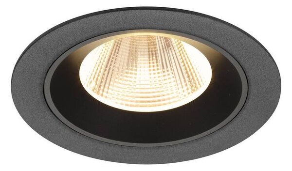 LA 1009595 NUMINOS® M Stropní vestavné svítidlo, 2700 K, 20°, IP20, kulaté, černé - BIG WHITE (SLV)