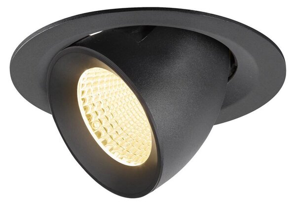 LA 1009562 NUMINOS® GIMBLE M Stropní vestavné svítidlo, 3000 K, 40°, černé - BIG WHITE (SLV)
