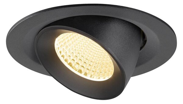 LA 1009562 NUMINOS® GIMBLE M Stropní vestavné svítidlo, 3000 K, 40°, černé - BIG WHITE (SLV)