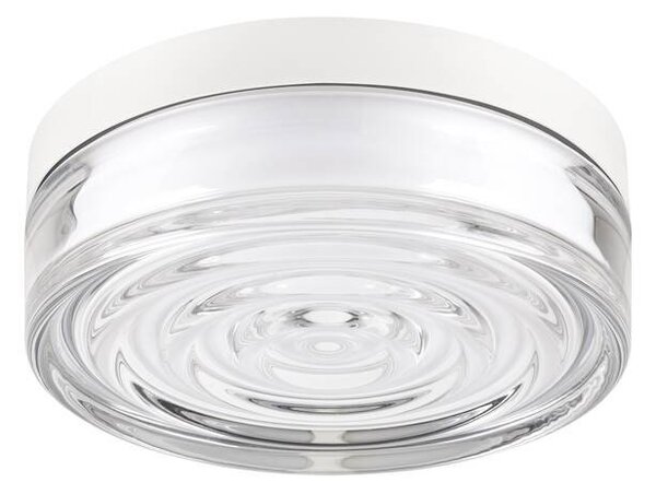 LA 1010211 CYFT WAVE XL Přisazené nástěnné a stropní svítidlo, 2700/3000/4000 K, 15 W, PHASE, 105°, IP65 černá / čirá - BIG WHITE (SLV)