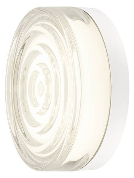 LA 1010211 CYFT WAVE XL Přisazené nástěnné a stropní svítidlo, 2700/3000/4000 K, 15 W, PHASE, 105°, IP65 černá / čirá - BIG WHITE (SLV)