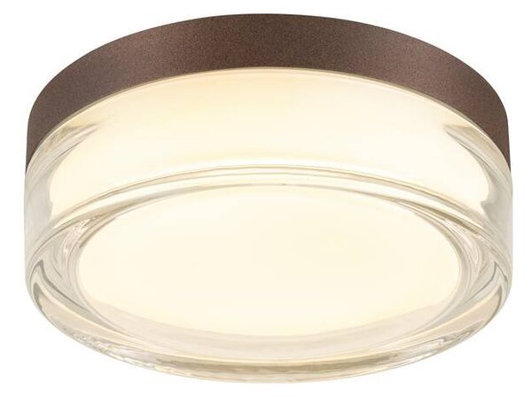 LA 1010210 CYFT XL Přisazené nástěnné a stropní svítidlo, 2700/3000/4000 K, 15 W, PHASE, 125°, IP65 černá / čirá - BIG WHITE (SLV)