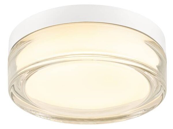 LA 1010210 CYFT XL Přisazené nástěnné a stropní svítidlo, 2700/3000/4000 K, 15 W, PHASE, 125°, IP65 černá / čirá - BIG WHITE (SLV)