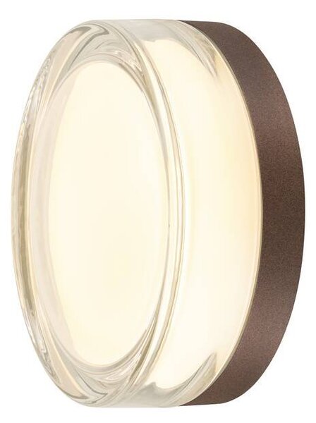 LA 1010210 CYFT XL Přisazené nástěnné a stropní svítidlo, 2700/3000/4000 K, 15 W, PHASE, 125°, IP65 černá / čirá - BIG WHITE (SLV)