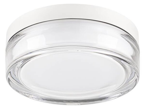 LA 1010210 CYFT XL Přisazené nástěnné a stropní svítidlo, 2700/3000/4000 K, 15 W, PHASE, 125°, IP65 černá / čirá - BIG WHITE (SLV)