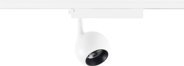 LA 1010451 LIGHT EYE® 2.0 1~ Spot, PHASE, kulatý, 3000K, 11 W, 30°, bílý / černý - BIG WHITE (SLV)