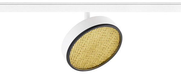 LA 1009017 GRIP! FLAT 48V Spot svítidlo, DALI, kulaté, 2700/3000 K, 14, 5 W, bílé / černé - BIG WHITE (SLV)