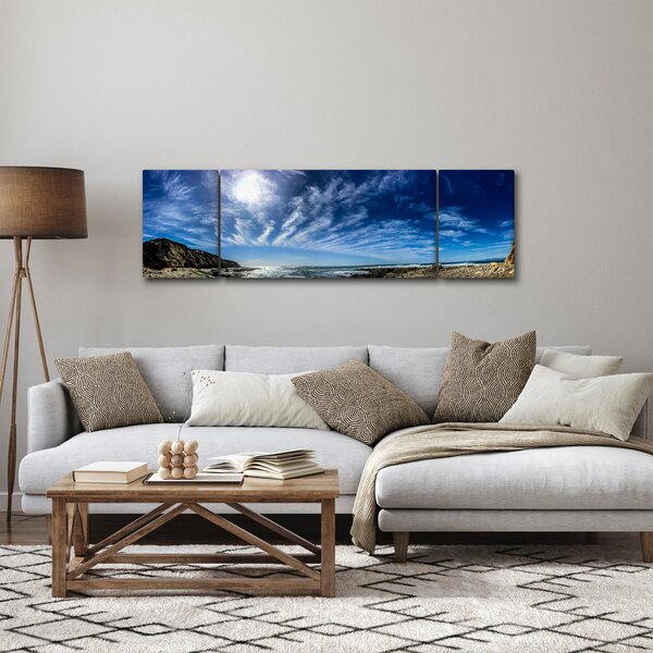 Obraz oblohy s mraky (170x50 cm)