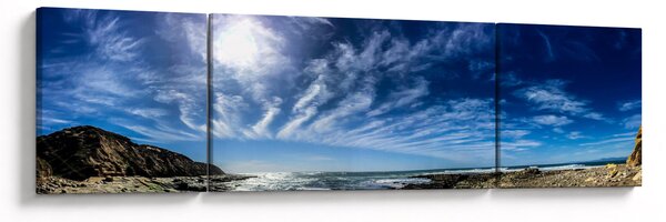 Obraz oblohy s mraky (170x50 cm)
