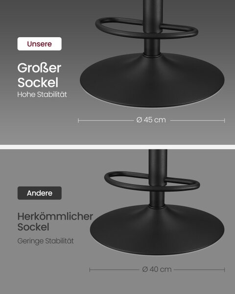 Set dvou barových židlí LJB095G01