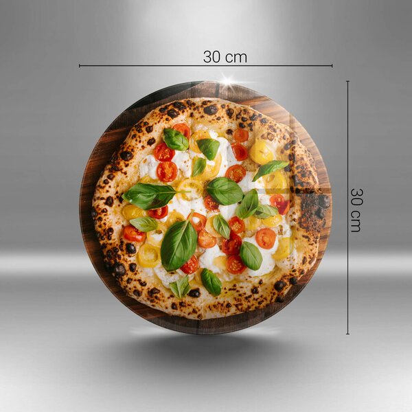 Skleněná krájecí deska Italská pizza