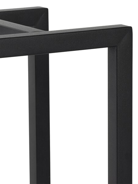 Venkovní stolní lampa černá vč. LED s dotykovým ovládáním a dobíjením - Nowi