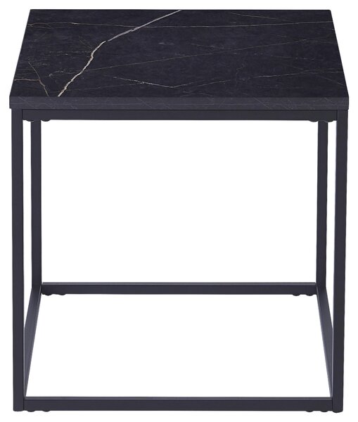 KONFERENČNÍ STOLEK, černá, kov, kompozitní dřevo, 45/45/45 cm Ti'me - Konferenční stolky, Online Only