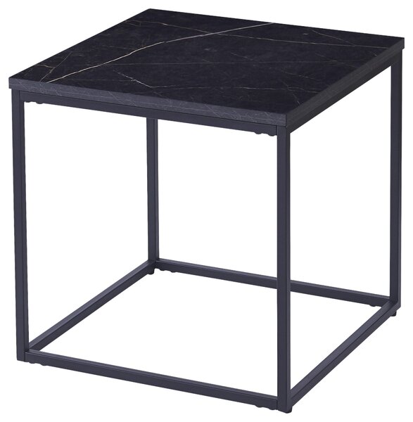 KONFERENČNÍ STOLEK, černá, kov, kompozitní dřevo, 45/45/45 cm Ti'me - Konferenční stolky, Online Only