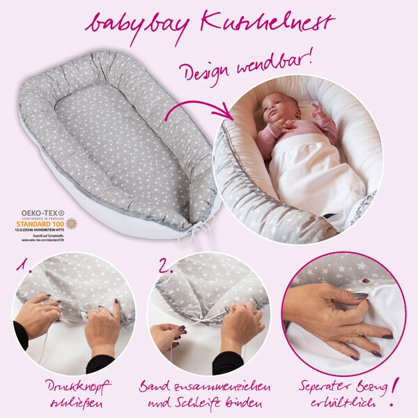 HNÍZDEČKO PRO MIMINKO Babybay - Online Only dětský textil, Online Only