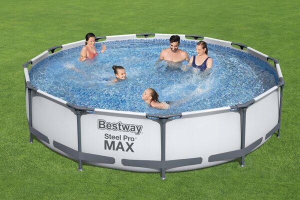 Bazén rámový Bestway kulatý 366 cm s čerpadlem