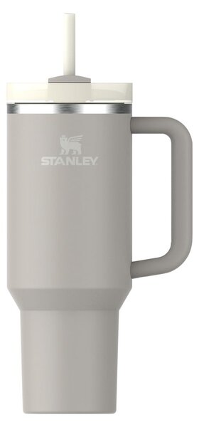 Světle šedá termoska s brčkem z nerezové oceli 1,18 l Quencher H2.0 FlowState Tumbler Ash – Stanley