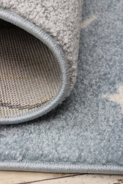 Dětský koberec Kiddy D657A modrý