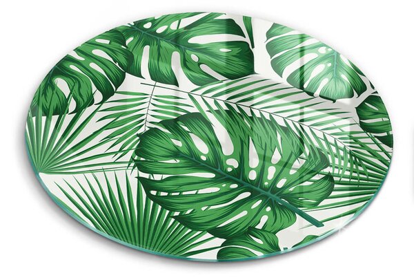 Skleněná deska do kuchyně Monstera odchází