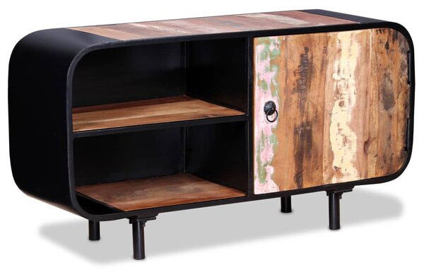 TV stolek recyklované dřevo 90 x 30 x 48 cm