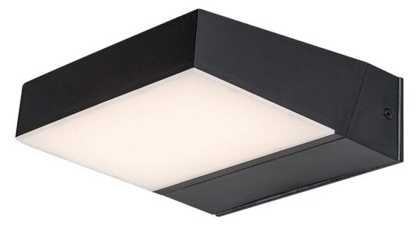 Rabalux 77121 LAXA - Nástěnné natáčecí LED venkovní svítidlo v černé barvě, LED 14W, 2700 / 4000 / 6500K, IP54 (LED černé venkovní svítidlo na zeď )