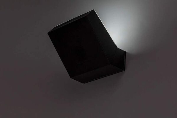 Rabalux 77121 LAXA - Nástěnné natáčecí LED venkovní svítidlo v černé barvě, LED 14W, 2700 / 4000 / 6500K, IP54 (LED černé venkovní svítidlo na zeď )