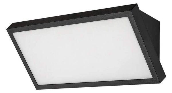 Rabalux 77150 RAPLA 2 - Nástěnné výkonné LED venkovní svítidlo v černé barvě, LED 18W, 2700 / 4000 / 6500K, IP65 (LED černé venkovní svítidlo na zeď s možností volby barvy světla)