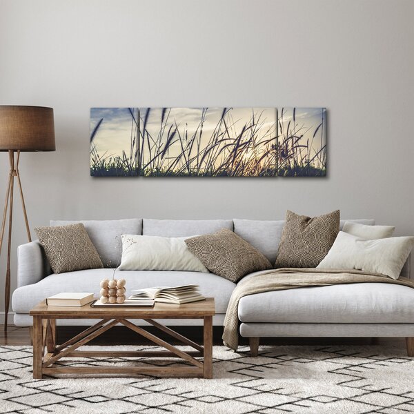 Obraz lučního kvítí (170x50 cm)