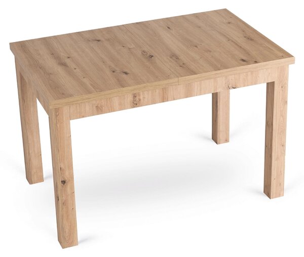 Rozkládací jídelní stůl Seguiremos (dub artisan) (pro 4-6 osob)